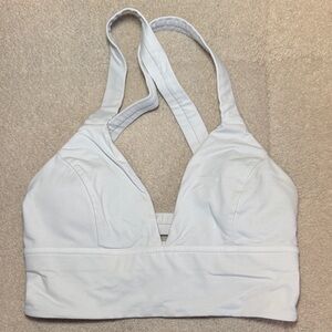 Lululemon White Sports Bra